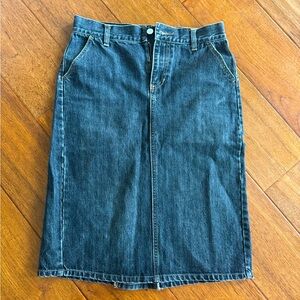Gap denim skirt